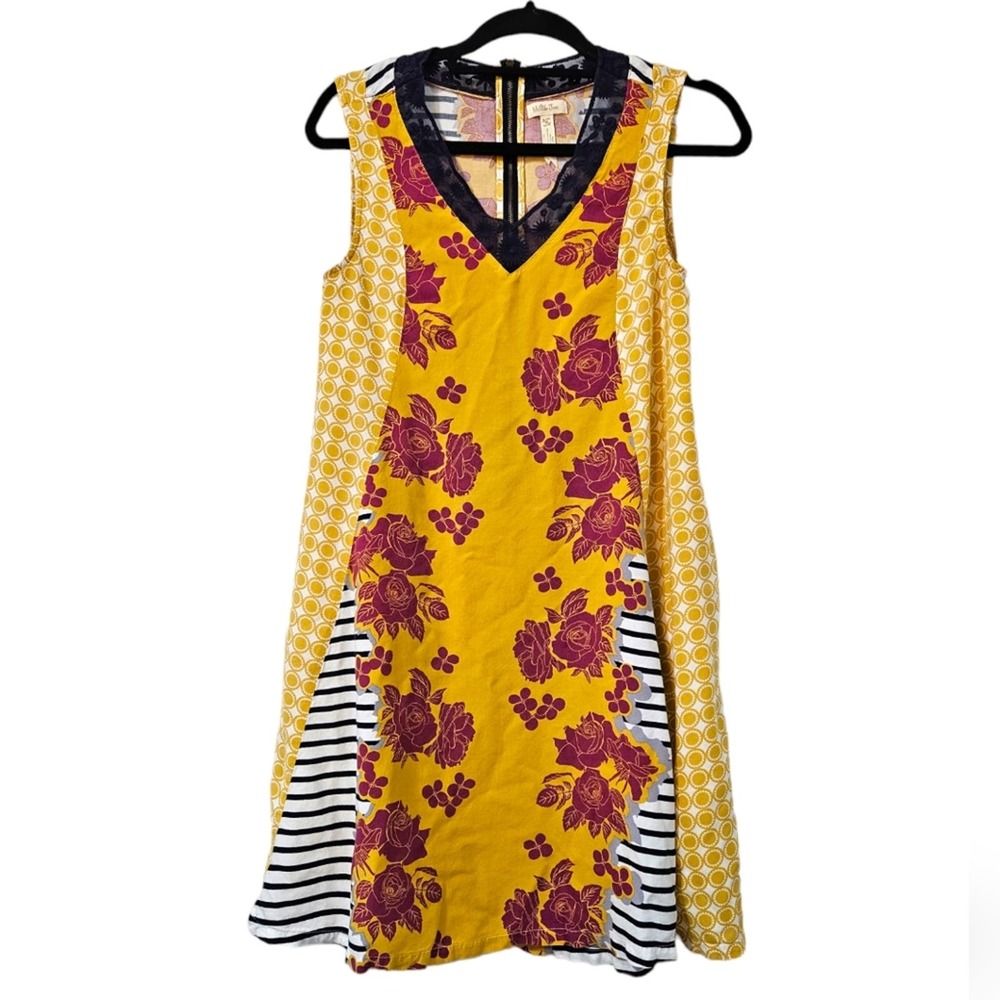 Matilda Jane Golden Key Dress Size M